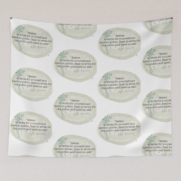 Item preview, Cyril Connolly word  designed and sold by tenkenryujin.