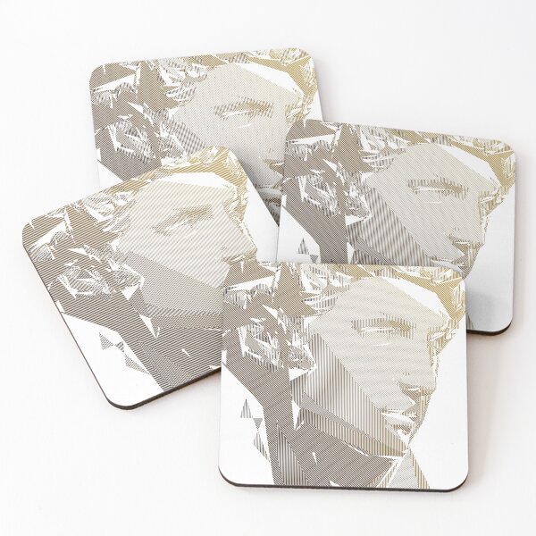 Item preview, Giuliano Scanline Portrait | GOLD designed and sold by  Enjoy Artwork .