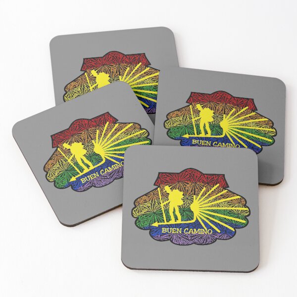 Item preview, Way of St. James pilgrims designed and sold by TanTrisTani.