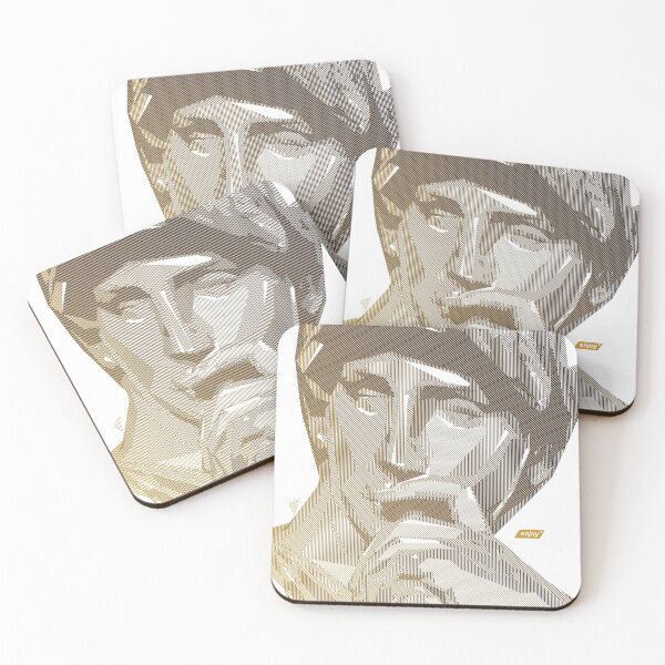 Item preview, Lorenzo Scanline Portrait | GOLD designed and sold by  Enjoy Artwork .