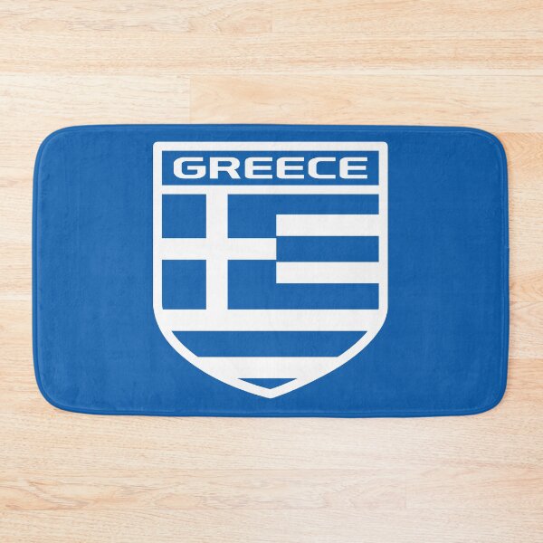 Item preview, Greece Flag Badge designed and sold by Cestus.