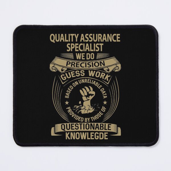 Item preview, Quality Assurance Specialist T Shirt - We Do Precision Job Gift Item Tee designed and sold by paneczkopat.