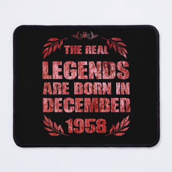 Item preview, The Real Legends are Born in December 1958 designed and sold by LoomLight.