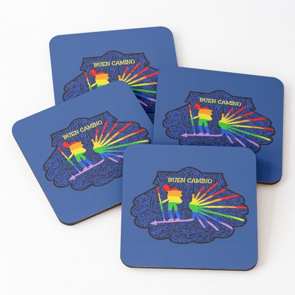 Item preview, Way of St. James pilgrims designed and sold by TanTrisTani.