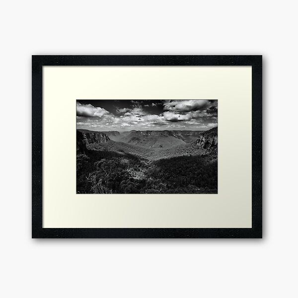 Blue Mountains, Australia Framed Art Print