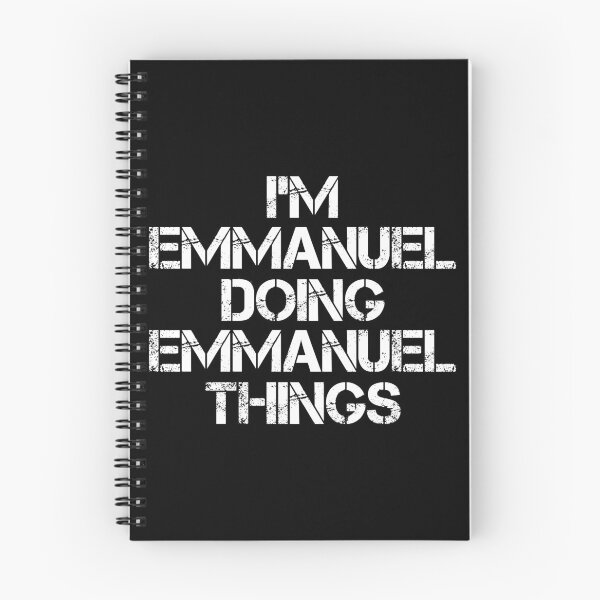 Item preview, Emmanuel Name T Shirt - I'm Emmanuel Doing Emmanuel Things Name Gift Item Tee designed and sold by chezeva.