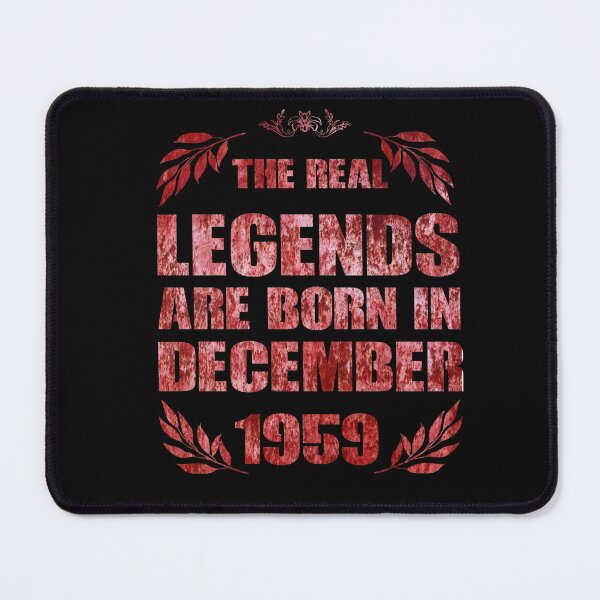 Item preview, The Real Legends are Born in December 1959 designed and sold by LoomLight.