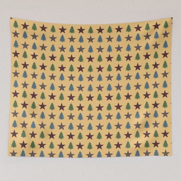 Artikelvorschau, Beautiful christmas pattern stars and trees entworfen und verkauft von GAP90.