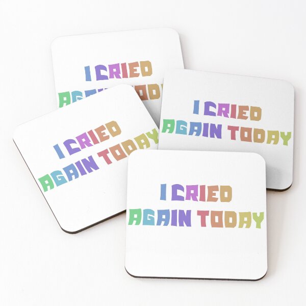 Item preview, I cried again today. designed and sold by Completlycold.