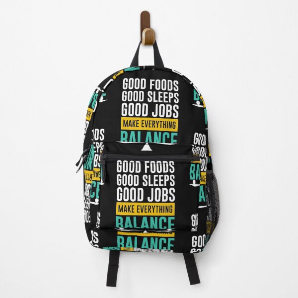 Item preview, Good foods Good sleeps Good Jobs make everything balance designed and sold by Best-Designers.