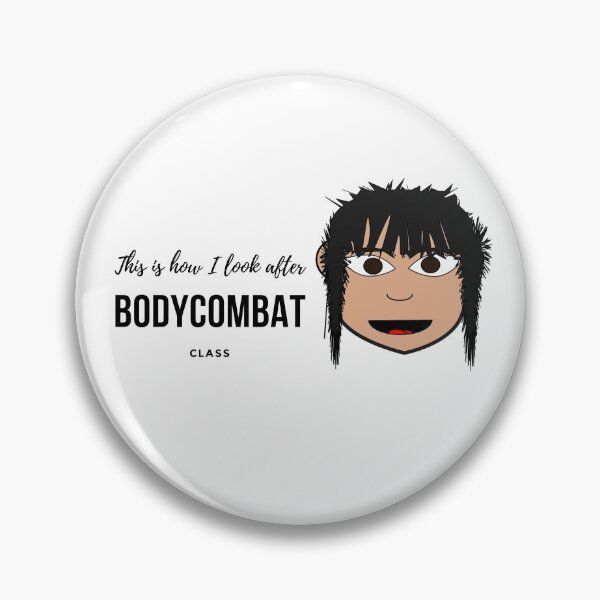 Item preview, Funny BodyCombat Messy Hair Design designed and sold by Cute-Jory-Store.