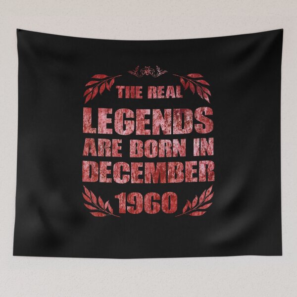 Item preview, The Real Legends are Born in December 1960 designed and sold by LoomLight.