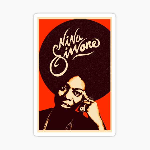 New Nina Simone Sticker