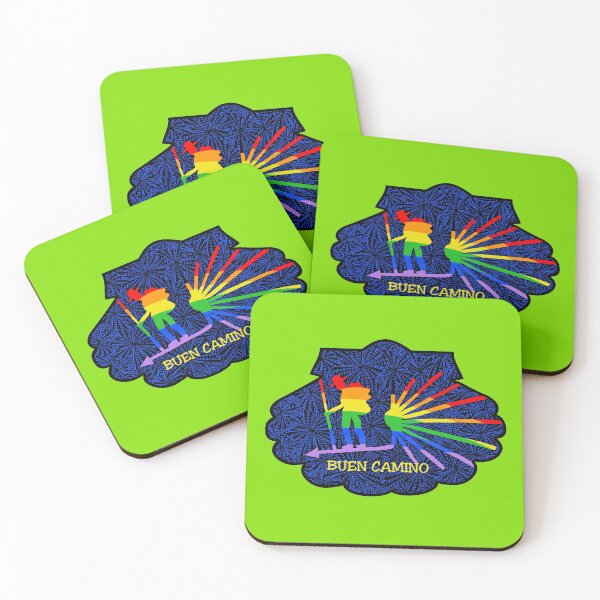 Item preview, Way of St. James pilgrims designed and sold by TanTrisTani.