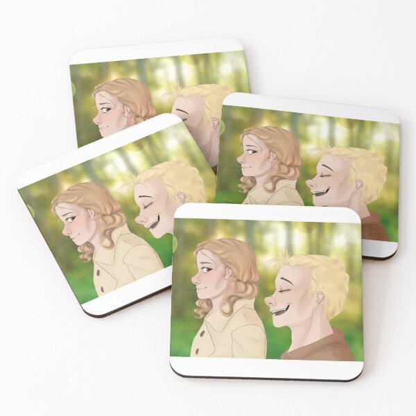 Item preview, Liesel and Rudy (with a background:) designed and sold by christinaeline.