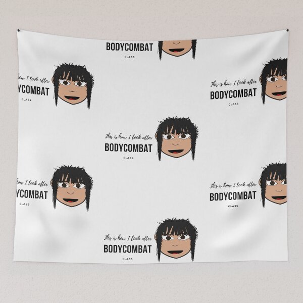 Item preview, Funny BodyCombat Messy Hair Design designed and sold by Cute-Jory-Store.