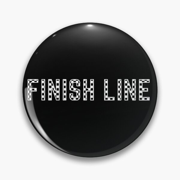 Item preview, finish line text design designed and sold by nasani.