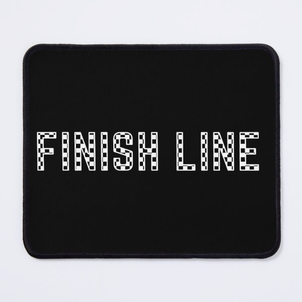 Item preview, finish line text design designed and sold by nasani.