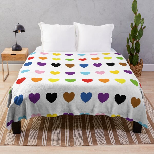 Item preview, Intersex Inclusive Pride Progress Flag Colors Hearts Sticker Pack designed and sold by Inspirationmotivation.
