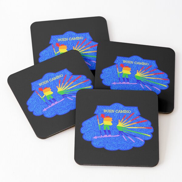 Item preview, Way of St. James pilgrims designed and sold by TanTrisTani.