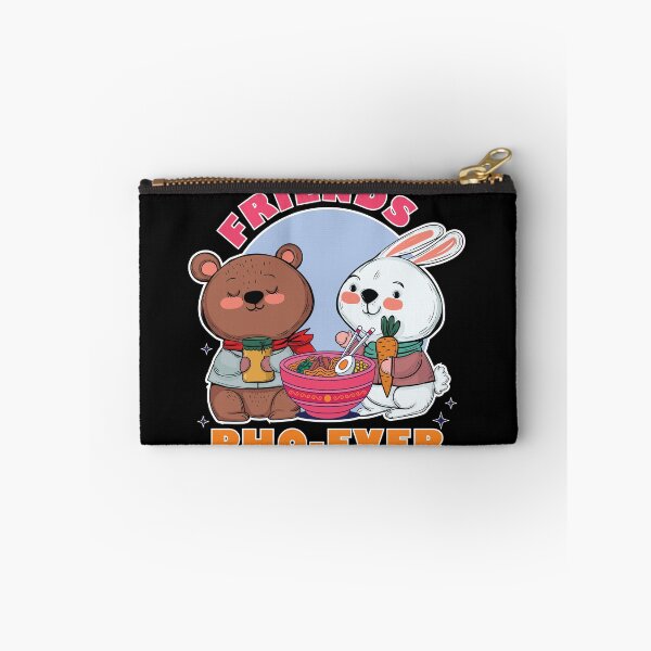 Item preview, Cute Friends Pho Ever Eating Ramen Kawaii for Animal Lovers  designed and sold by MadrigueraSM-.