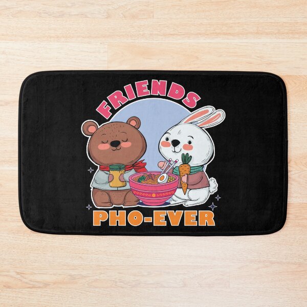 Item preview, Cute Friends Pho Ever Eating Ramen Kawaii for Animal Lovers  designed and sold by MadrigueraSM-.