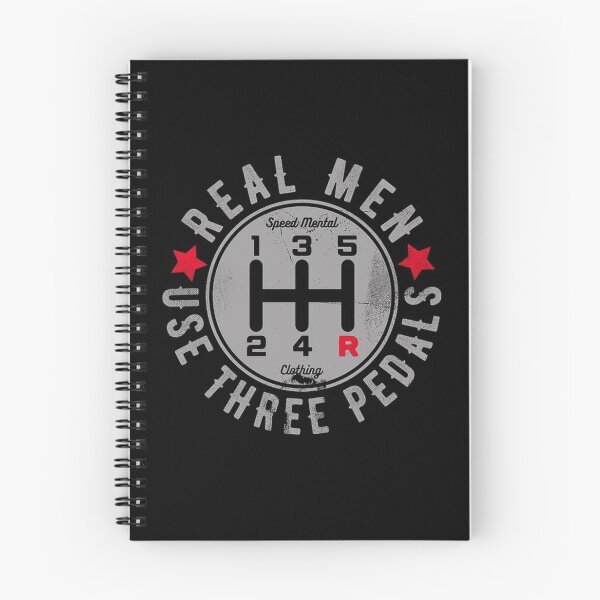 Item preview, Real Men Use Three Pedals designed and sold by KMLdesign.