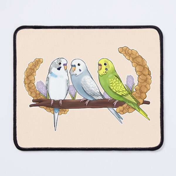 Item preview, Cute Budgies designed and sold by meruesan.