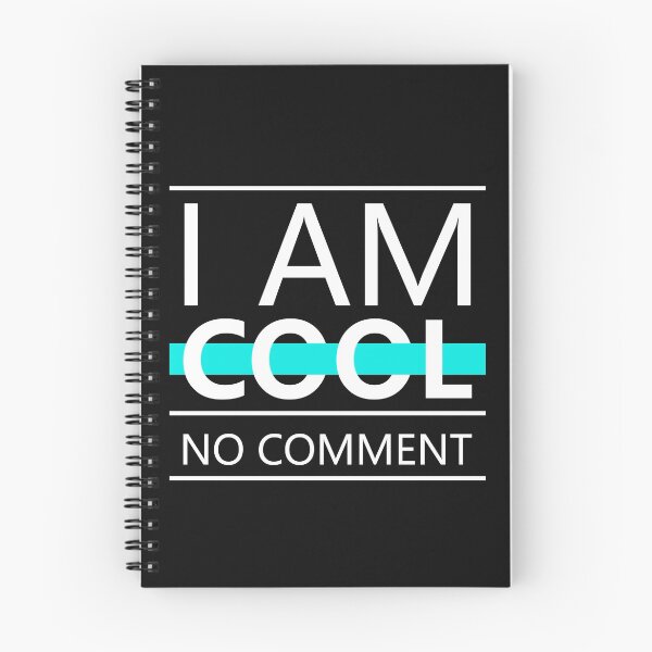 Item preview, I am Cool No Comment designed and sold by Best-Designers.