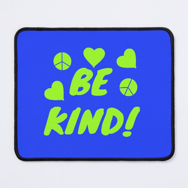 Item preview, Be Kind in Blue and Green designed and sold by Kim H Ritter.