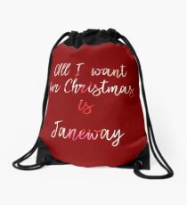 All I want for Christmas is Janeway Drawstring Bag