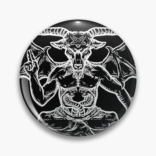 Item preview, The Devil Tarot Card Baphomet designed and sold by TheGhoulishGarb.