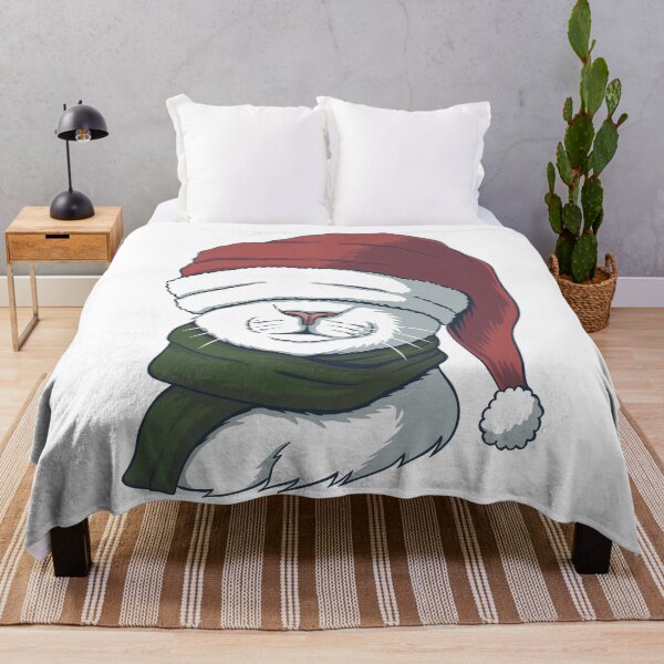 Item preview, Cat Wearing a Santa Hat designed and sold by Cosix.
