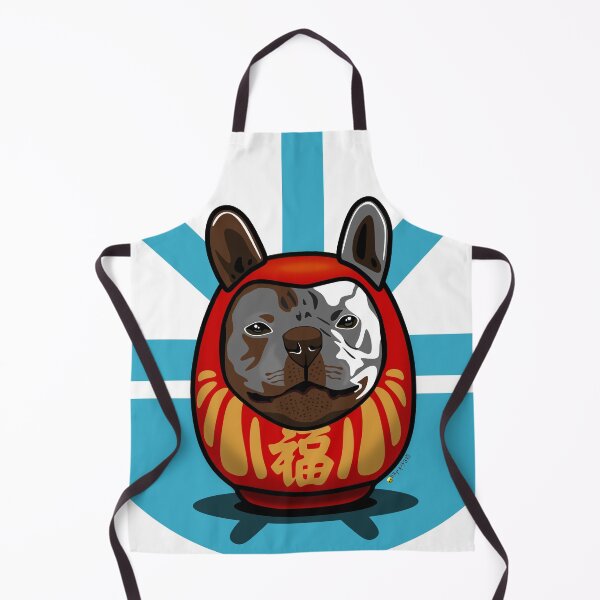 Item preview, Bulldog daruma designed and sold by Akira-31.