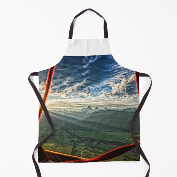 Item preview, Hot Air Balloon view of Grand Teton Mountain Range designed and sold by GestaltImagery.