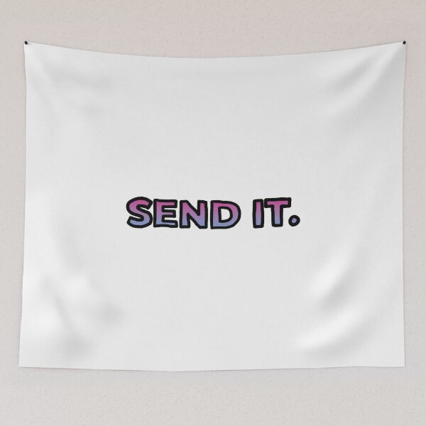 Item preview, Send It. (Cartoon Text) designed and sold by connor-maitland.