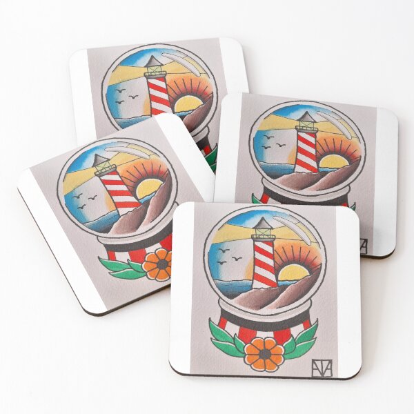 Item preview, Lighthouse Snow Globe designed and sold by maiapizarroart.