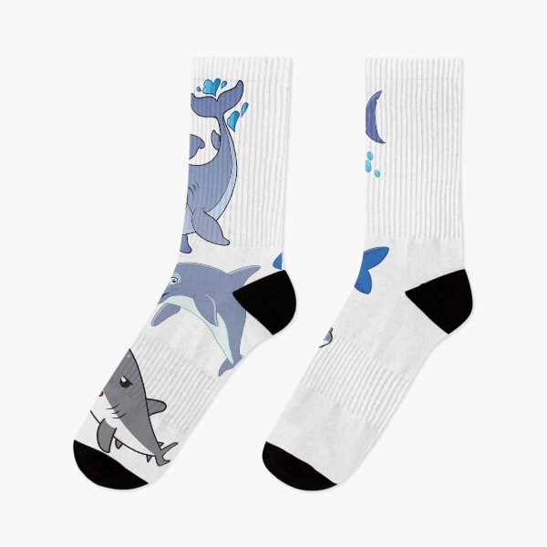 Item preview, Funny and playerful Sharks designed and sold by Hinny8.