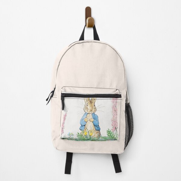 Item preview, Beatrix Potter Peter Rabbit and Flowers Illustration designed and sold by Pinkmagenta.