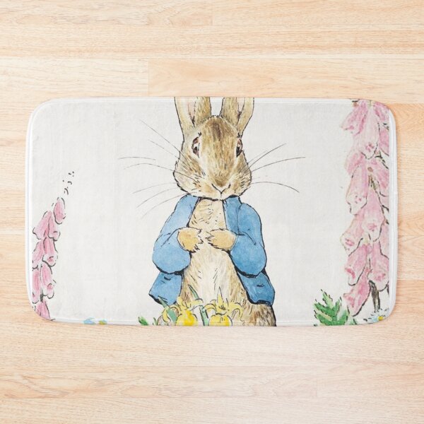 Item preview, Beatrix Potter Peter Rabbit and Flowers Illustration  designed and sold by Pinkmagenta.