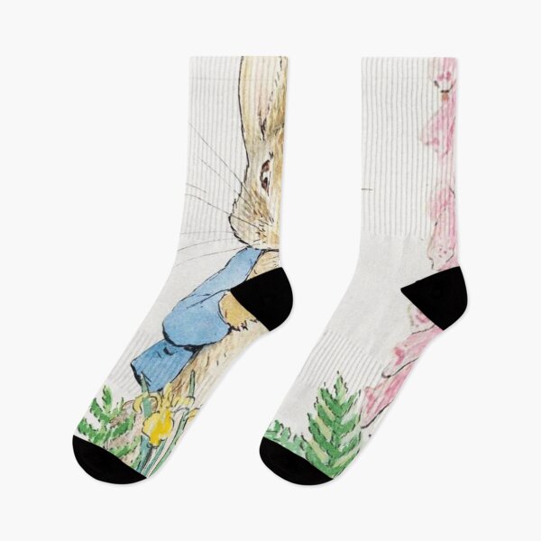 Item preview, Beatrix Potter Peter Rabbit and Flowers Illustration  designed and sold by Pinkmagenta.