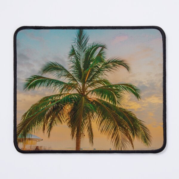 Item preview, Tropical Maldives Palm Tree Beach Sunset designed and sold by newburyboutique.