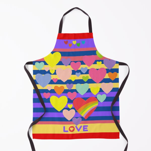 Item preview, Rainbow Hearts and Love designed and sold by SloganExpress.