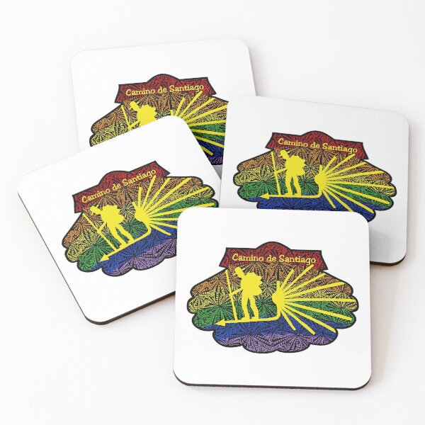 Item preview, Way of St. James pilgrims designed and sold by TanTrisTani.
