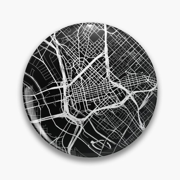 Item preview, Dallas, TX, City Map - Black designed and sold by helloadventure.