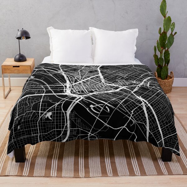 Item preview, Dallas, TX, City Map - Black designed and sold by helloadventure.