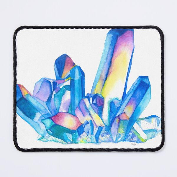 Item preview, Watercolor Rainbow Crystal Cluster  designed and sold by andrea262.