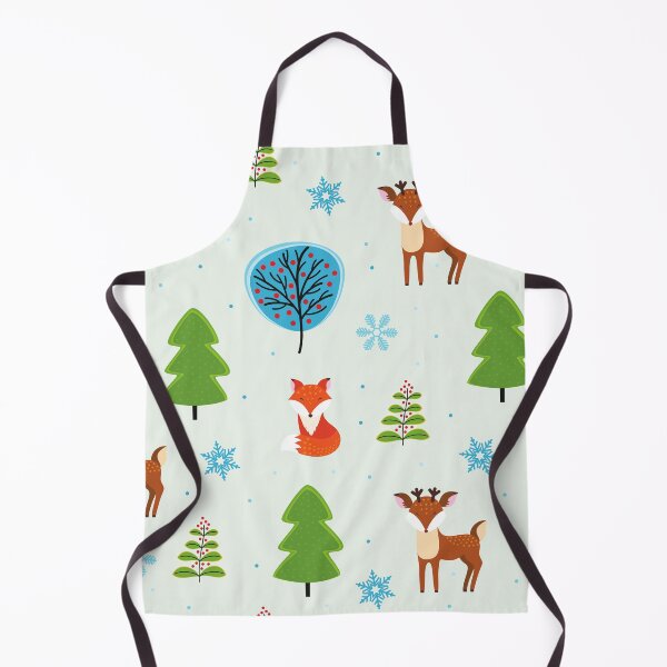 Item preview, Fox deer tree pattern designed and sold by fridayNightfunk.