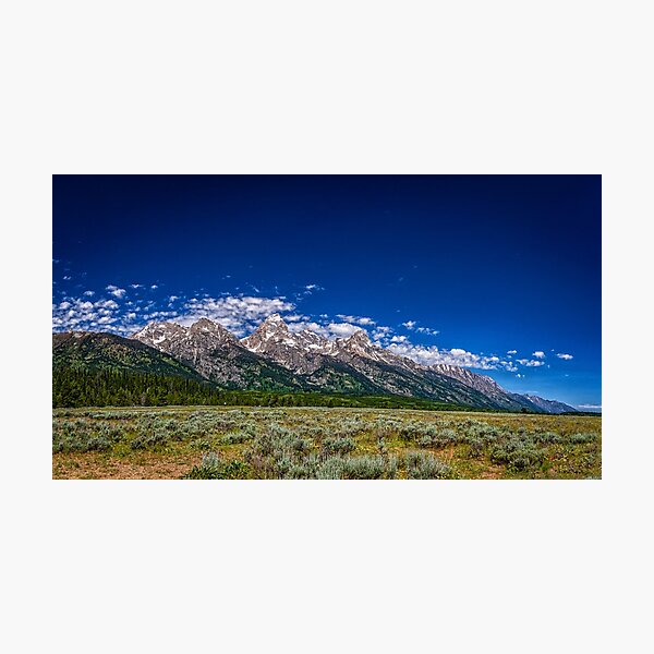 Item preview, Grand Teton Mountain Range designed and sold by GestaltImagery.