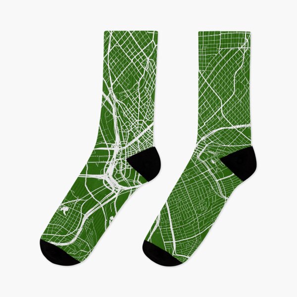 Item preview, Dallas, TX, City Map - Green designed and sold by helloadventure.